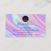 ケータリングパーソナルシェフキッチンホログラフ 名刺 (裏面)