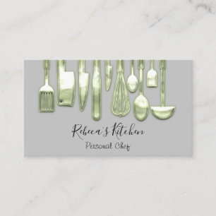 ケータリングパーソナルシェフレストラングリーングレー 名刺