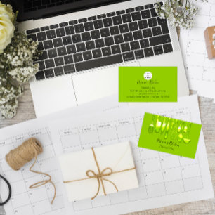 ケータリングパーソナルシェフレストラングリーンレモン 名刺