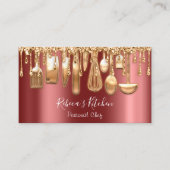 ケータリングパーソナルシェフレストランドリップバラクーパー 名刺 (正面)