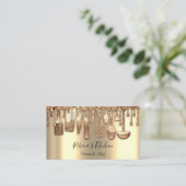 ケータリングパーソナルシェフレストランドリップバラVIP 名刺 (スタンド正面)