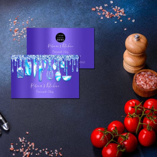 ケータリングパーソナルシェフレストランドリップブルーキッチン 名刺