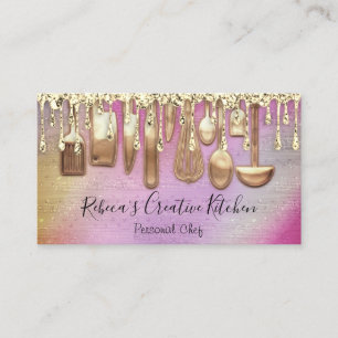 ケータリングパーソナルシェフレストランQRコード器具 名刺