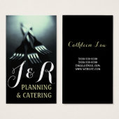 ケータリングパーティーウェディングプランナーレストラン (正面&裏面)