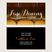 ケータリングパーティーウェディングプランナーレストラン (正面&裏面)