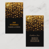 ケータリングパーティーウェディングプランナーレストラン 名刺 (正面/裏面)