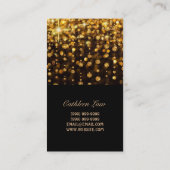 ケータリングパーティーウェディングプランナーレストラン 名刺 (裏面)