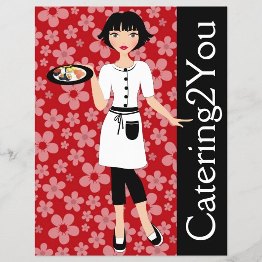 ケータリングビジネスフライヤー – SRF チラシ (正面)