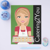 ケータリングビジネスフライヤー – SRF チラシ (シングル)