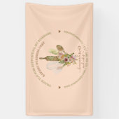 ケータリングベーカリーシェフピ素朴ンク 横断幕 (縦)