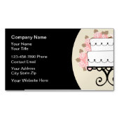 ケータリングモダンの新しい磁気名刺 マグネット名刺 (正面)