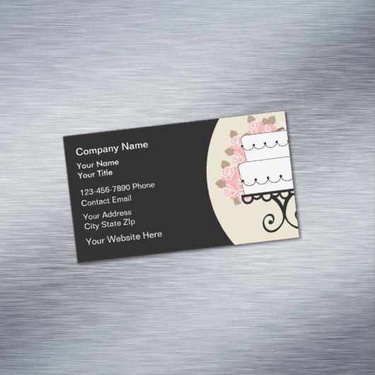 ケータリングモダンの新しい磁気名刺 マグネット名刺 (インサイチュ)