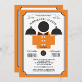 ケータリングリハーサルディナー招待状 招待状 (正面/裏面)