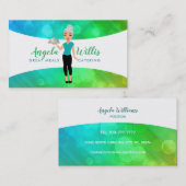 ケータリングレディーロゴ名刺 名刺 (正面/裏面)