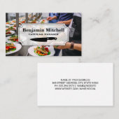 ケータリング労働者 |料理 名刺 (正面/裏面)