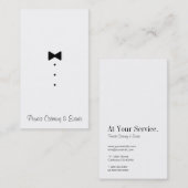 ケータリング及びイベントの名刺 名刺 (正面/裏面)