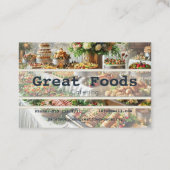 ケータリング名刺 名刺 (裏面)