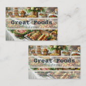 ケータリング名刺 名刺 (正面/裏面)