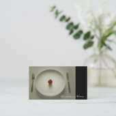 ケータリング名刺 名刺 (スタンド正面)