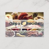 ケータリング名刺 名刺 (裏面)