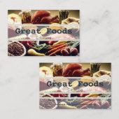 ケータリング名刺 名刺 (正面/裏面)