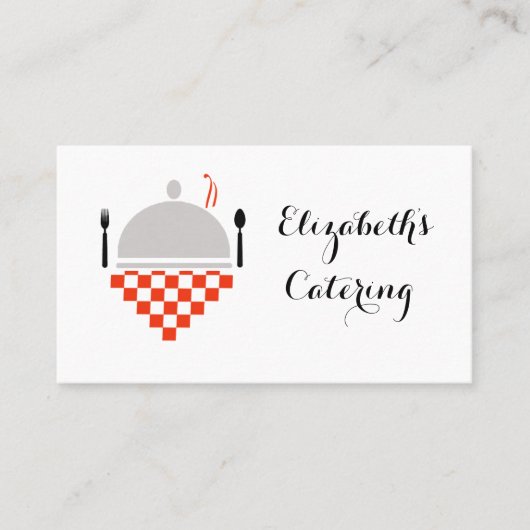 ケータリング名刺 名刺 (正面)