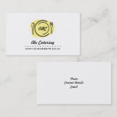 ケータリング名刺 名刺 (正面/裏面)