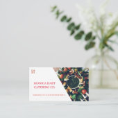 ケータリング 名刺 (スタンド正面)