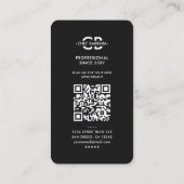 ケーターモダンシェフ木エレガントスプーンブラック 名刺 (裏面)