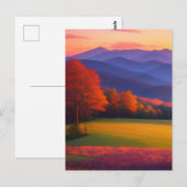 ケードス・コーブの秋の思い出 ポストカード (正面/裏面)