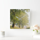 ケードズコーブ|スモ素晴らしーキー山脈(TN) スクエア壁時計 (ホーム)