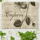 ケーパーイタリアンフローラキッチンタオル キッチンタオル (折り畳み)