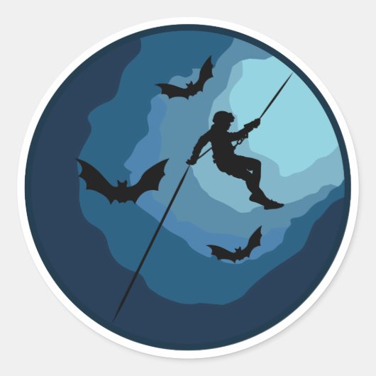 ケービングケーブスペランキングスペエオロジスポトリング ラウンドシール (正面)