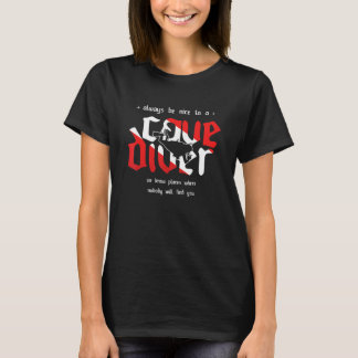 ケービングスポランキングケーブダイバーダイビングスペエオロジーCav Tシャツ