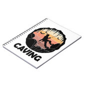 ケービング – 洞窟の探検スペエオロジー ノートブック (左側)