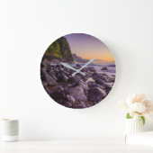 ケービーチアットサンライズカウアイハワイ ラージ壁時計 (ホーム)