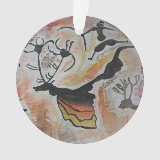 ケーブアート抽象芸術アクリルの木の装飾 オーナメント (正面)