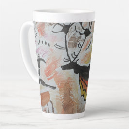 ケーブアート抽象芸術ラテマグ カフェラテマグ