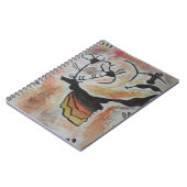 ケーブアート抽象芸術手帳 ノートブック (左側)