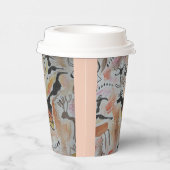 ケーブアート抽象芸術紙カップ 紙コップ (右)