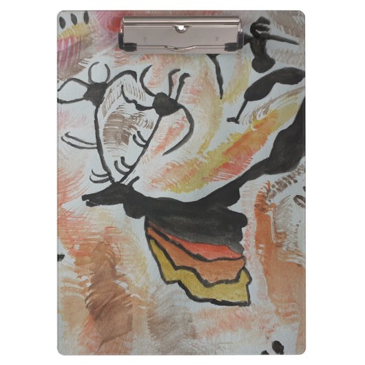 ケーブアート抽象芸術 クリップボード (正面)