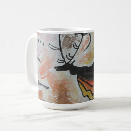 ケーブアート抽象芸術 コーヒーマグカップ