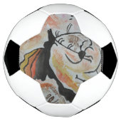 ケーブアート抽象芸術 サッカーボール (回転)