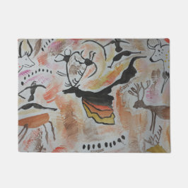 ケーブアート抽象芸術 ドアマット