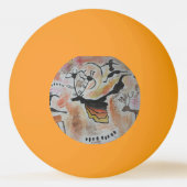 ケーブアート抽象芸術 卓球ボール (裏面)