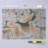 ケーブアート抽象芸術 薄葉紙 (クラフト)