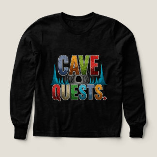 ケーブクイストアドベンチャーTシャツデザイン