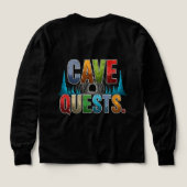 ケーブクイストアドベンチャーTシャツデザイン (デザイン背面)