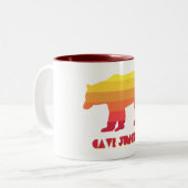 ケーブジャンクションオレゴンレインボーベア ツートーンマグカップ (正面左)