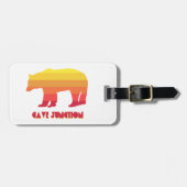 ケーブジャンクションオレゴンレインボーベア ラゲッジタグ (正面横)